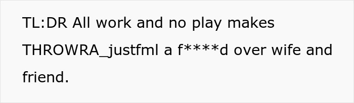 Man Cheats On Wife With Her Best Friend While She Works 70 Hours A Week, Expects Her To Just Take It
