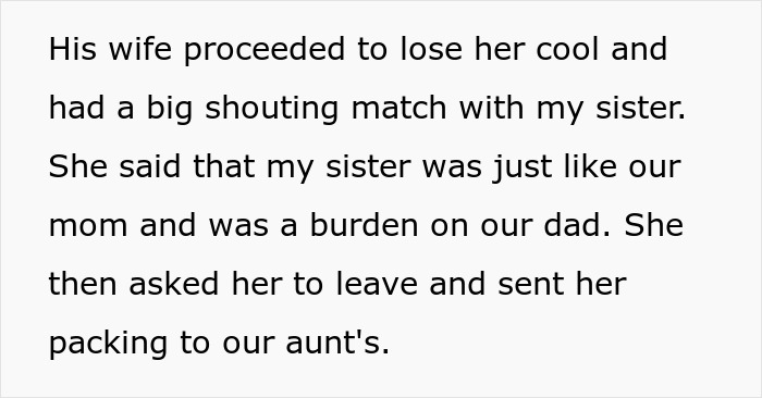 Evil Stepmom Ends Up Homeless After Trying To Evict Stepdaughter From Her Home As Sis Isn’t Having It Evil Stepmom Ends Up Homeless After Trying To Evict Stepdaughter From Her Home As Sis Isn’t Having It