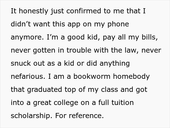 Mom Scolds 20YO For “Turning Off” Her Location, Daughter Just Snaps Over It Being Her Only Concern Mom Scolds 20YO For “Turning Off” Her Location, Daughter Just Snaps Over It Being Her Only Concern