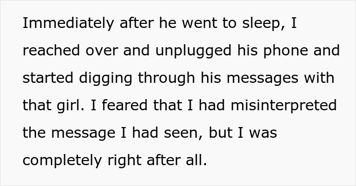 Text excerpt about a man cheating, revealing private pics, and 14+ years of effort lost in RuneScape. - 25