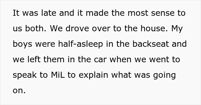 Text about son&rsquo;s wife confronting evil MIL who shows no sympathy after their home burns down.