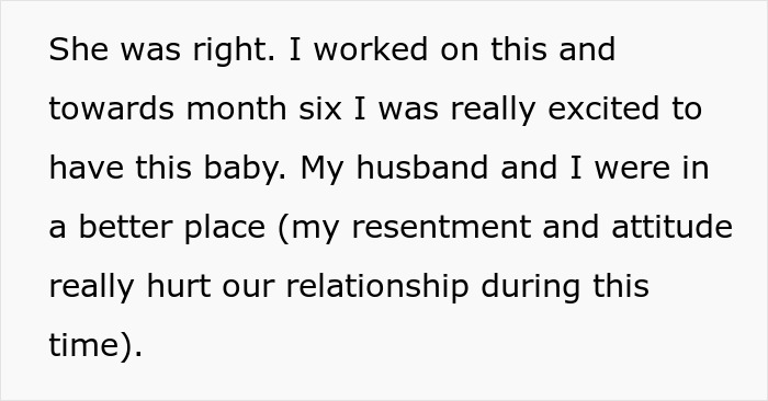 Text excerpt discussing a couple’s emotional journey during infertility and relationship challenges in their baby-making plan.