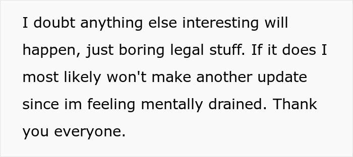 Text post expressing feeling mentally drained and doubting anything interesting will happen, mentioning a pregnant female bestie.