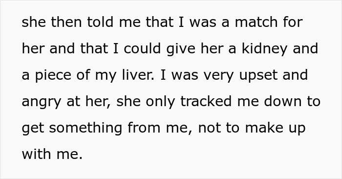 Mom Gives Up Daughter For Adoption, Returns 15 Years Later When Her Kidneys And Liver Are Failing