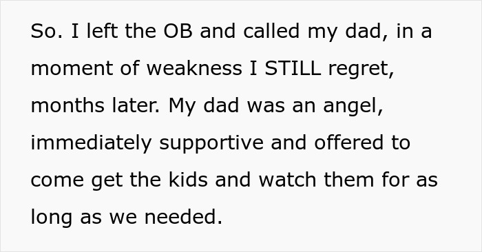 Text excerpt from a couple suspecting wife's step-mom, the "Hamburglar," steals their food causing a CPS visit.