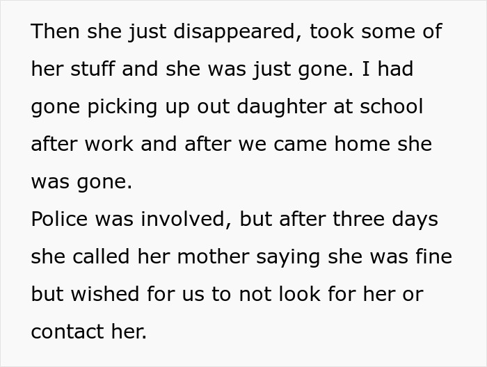 Mother Walks Out On Family, Comes Back Two Years Later Like Nothing Happened: "Hey Guys, What Did I Miss?"