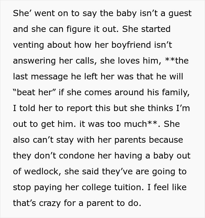 Woman Shocked When Roommate Gets Pregnant, Tells Her To Move Out As She Can't Raise A Baby