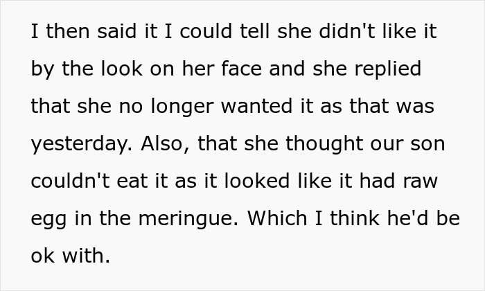 Ungrateful Wife Bins Husband&rsquo;s Cake Gift Because Of A "Bad Mood," He&rsquo;s Livid Over A Lack Of Apology