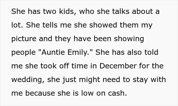 Woman Finds Biological Sister Wanting To Connect, Assumes She’s Invited To Her Wedding Woman Finds Biological Sister Wanting To Connect, Assumes She’s Invited To Her Wedding