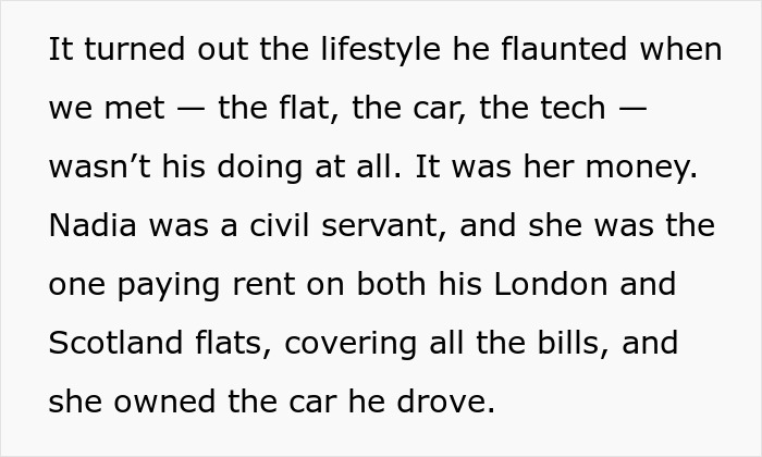 Alt text: Excerpt revealing woman&rsquo;s secret role in her husband&rsquo;s lifestyle after marrying just weeks after meeting him