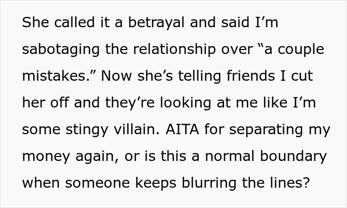 GF Keeps "Accidentally" Using Joint Account Money For Personal Expenses, Angry When BF Cuts Funds
