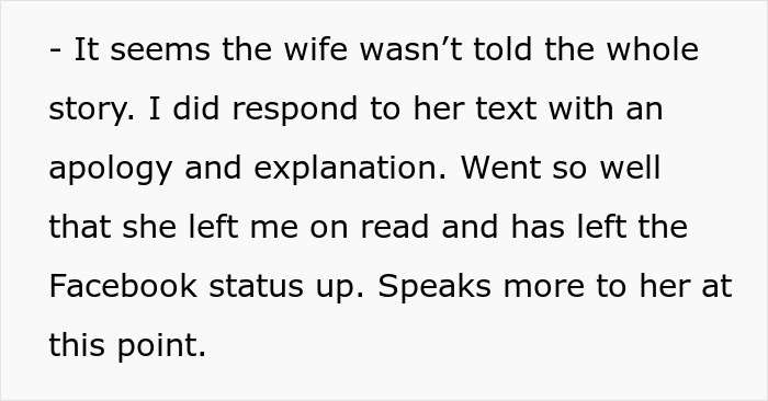 Text message conversation about a woman telling her drunk boyfriend to stop acting like a jerk and his refusal.