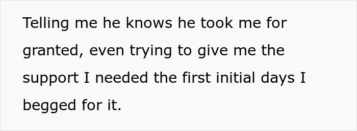 ALT text: Text about a wife realizing lack of comfort from husband and responding with equal effort in their relationship. ALT text: Text about a wife realizing lack of comfort from husband and responding with equal effort in their relationship.