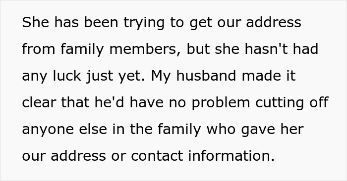 Text excerpt discussing an evil MIL tormenting her son&rsquo;s wife and spreading lies about her without sympathy after their home burns down.