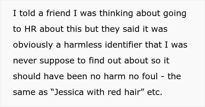 Text about husband buying new bras for wife after learning her embarrassing work nickname shared in a message.