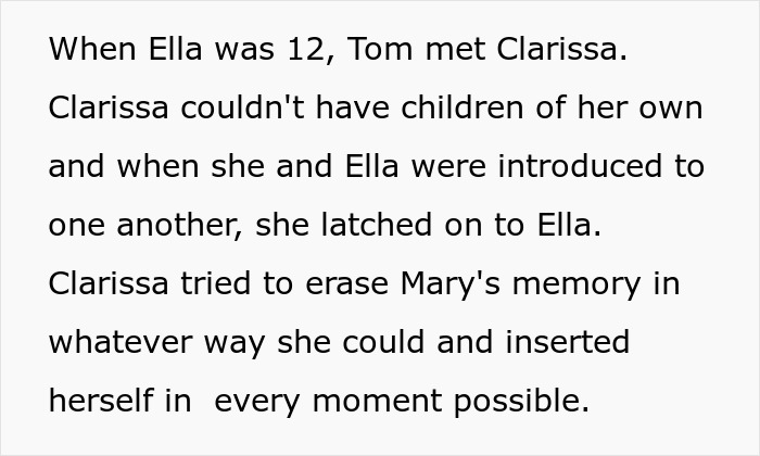 Teen confronts stepmom trying to erase late mom&rsquo;s memory, making her miserable on wedding day.