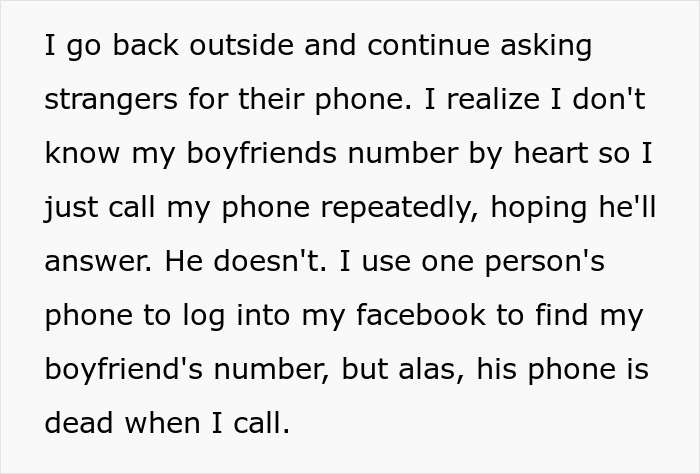 Woman's "Joke" Becomes Her Nightmare When Her BF Drives Off, Leaving Her Stranded With No Phone Woman's "Joke" Becomes Her Nightmare When Her BF Drives Off, Leaving Her Stranded With No Phone