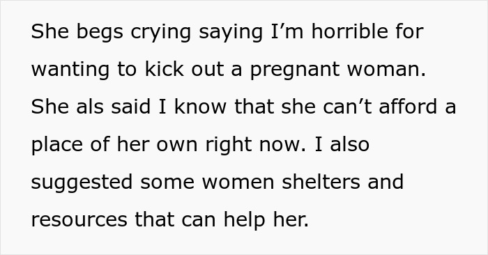 Woman Shocked When Roommate Gets Pregnant, Tells Her To Move Out As She Can't Raise A Baby