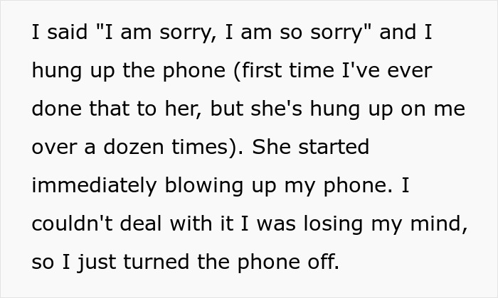 Text showing a man struggling with drama while dating a single mom, overwhelmed by constant phone calls and stress.