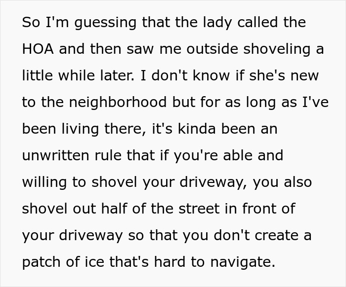 Guy Shovels Snow For Elderly Neighbor, Random Lady Decides He&rsquo;s The HOA And Orders Her Walkway Done