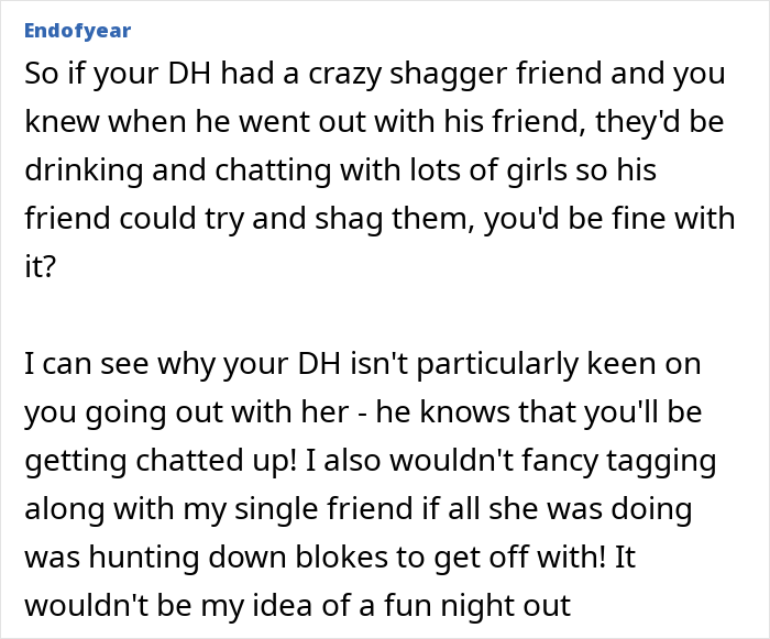 Lady playing wing woman for man-crazy BFF faces heat from hubby and sister over her actions.