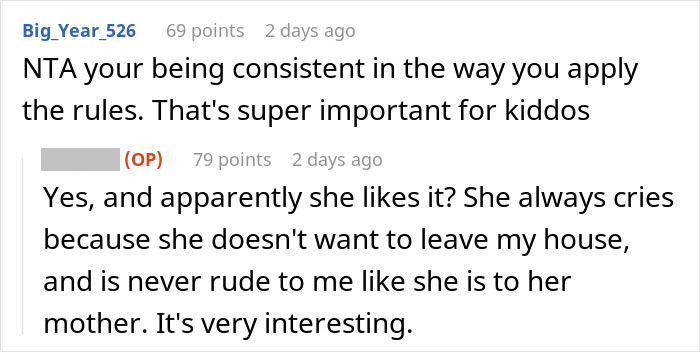 40YO Sick Of Mom Spoiling Her 3YO Cousin Rotten, Gets Snubbed For Refusing To Bow To Her Tantrum - 18