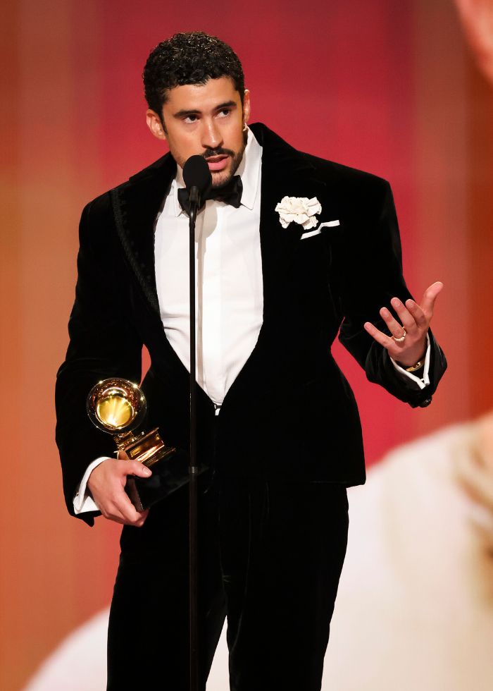 Bad Bunny Receives A Standing Ovation During His &lsquo;ICE Out&rsquo; Speech