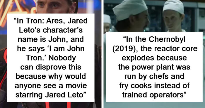 85 Hilariously Absurd Movie And TV Details That Are Absolutely Made Up, Yet Weirdly Accurate (New Pics)