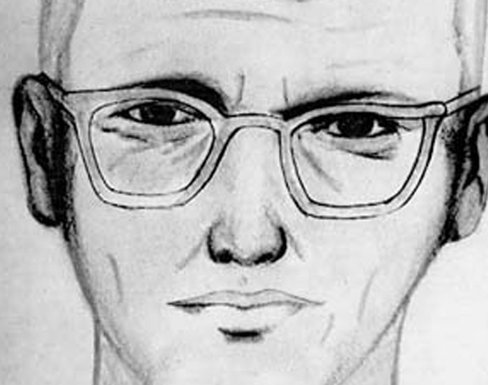 Sketch of a man wearing glasses, associated with one of the infamous unsolved mysteries from around the world.