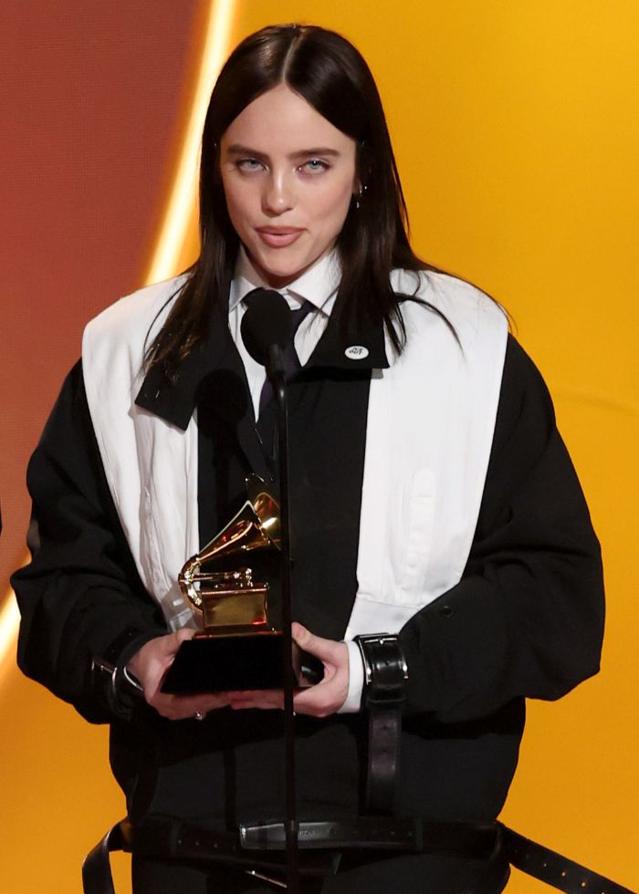 Billie Eilish Calls Out Ice During Her Song Of The Year Win