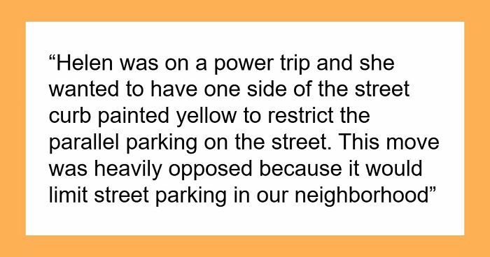 ”Helen Was On A Power Trip”: Lady Pushes Her Unpopular Whim Via HOA, Then Faces Witty Revenge