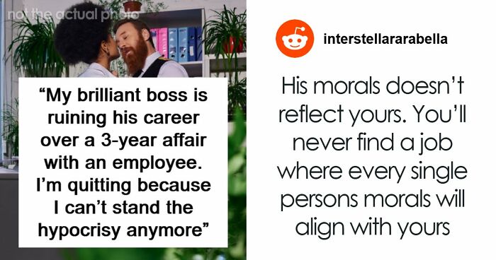 “My Brilliant Boss Is Ruining His Career Over A 3-year Affair With An Employee”