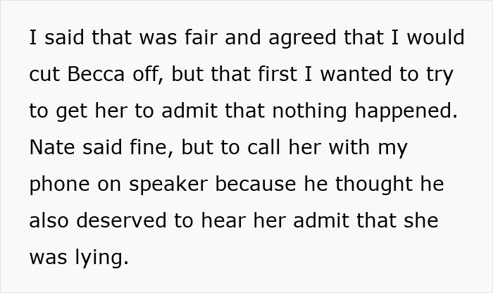 Woman confused whether to believe best friend&rsquo;s cheating confession or boyfriend&rsquo;s denial in a tense conversation.