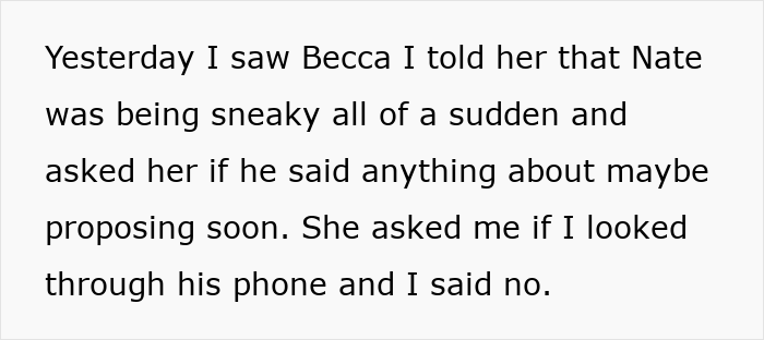 Text message conversation about a cheating confession causing confusion between woman, best friend, and boyfriend&rsquo;s denial.