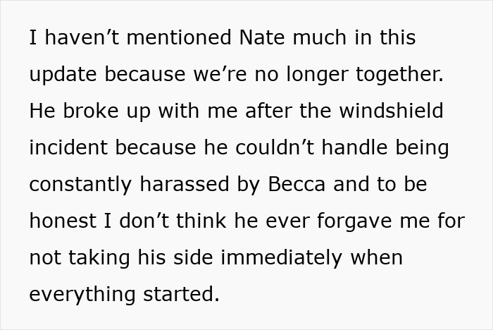 Text excerpt about a woman unsure who to believe after a best friend&rsquo;s cheating confession and boyfriend&rsquo;s denial.