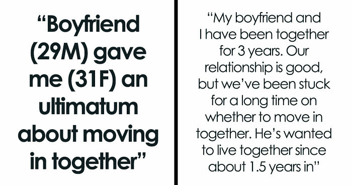 “Relationship Isn’t Progressing”: Man Wants To Move In With GF But On His Terms Only
