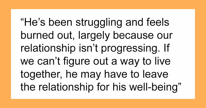 “Relationship Isn’t Progressing”: Man Wants To Move In With GF But On His Terms Only
