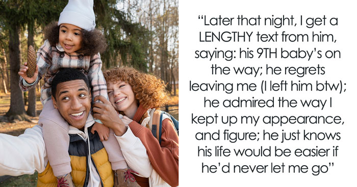 Cheater With 9 Kids And Countless Baby Mamas Wants Child-Free Ex Back, She Just Laughs At Him