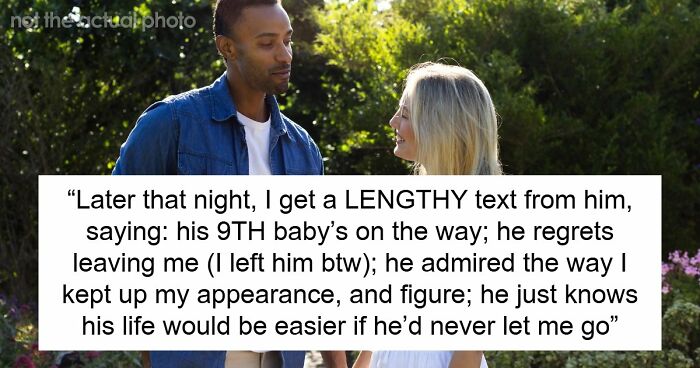 Guy Said Woman Wasn’t “The One”, 9 Kids Later, He’s Hoping She’ll Take Him Back, She’s Stunned