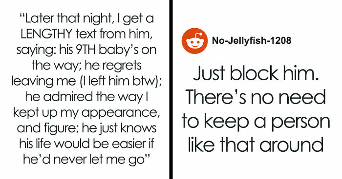 Guy Says GF Isn’t “The One” And Dumps Her, Pops Up 11 Years Later With Baby Number 9 And Regret