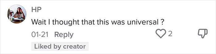 Comment saying Wait I thought that this was universal, liked by creator, discussing effective way to deal with lost children online.