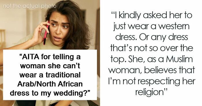 Bride Pushes Back After Guest Says She Is Blocking Her Religious Expression
