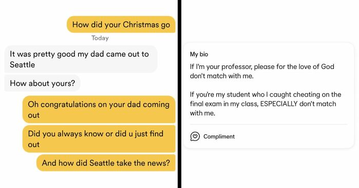 41 Dating App Screenshots That Range From Funny To Concerning (New Pics)