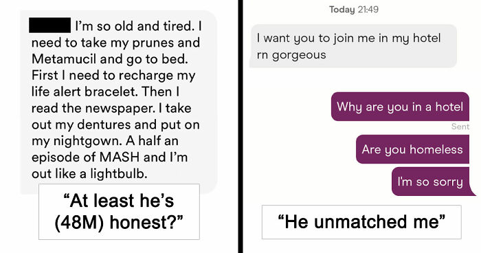 41 Dating App Screenshots That Range From Funny To Concerning (New Pics)