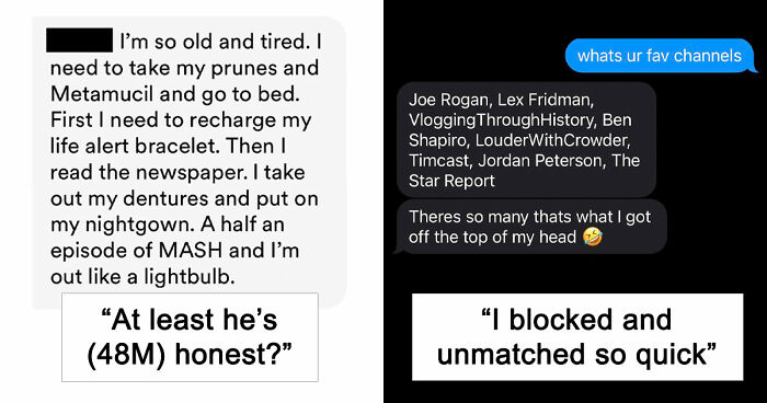 41 Dating App Screenshots That Range From Funny To Concerning (New Pics)