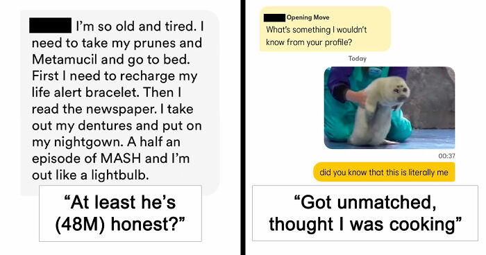41 Dating App Screenshots That Range From Funny To Concerning (New Pics)
