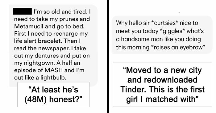 41 Dating App Screenshots That Range From Funny To Concerning (New Pics)