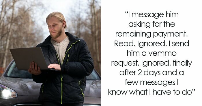 Man Thinks He Dodged $200 Payment, Until Seller Messages His Family And Workplace