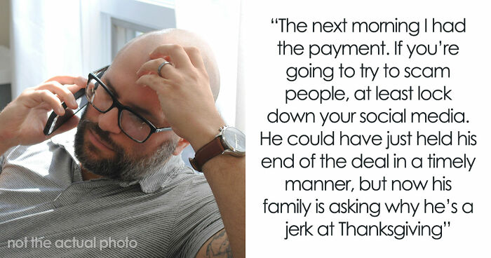 Man Refuses To Pay Remaining $200 After Deal, Woman’s Petty Revenge Exposes Him To His Entire Fam