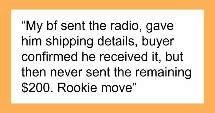 Man Thinks He Dodged $200 Payment, Until Seller Messages His Family And Workplace